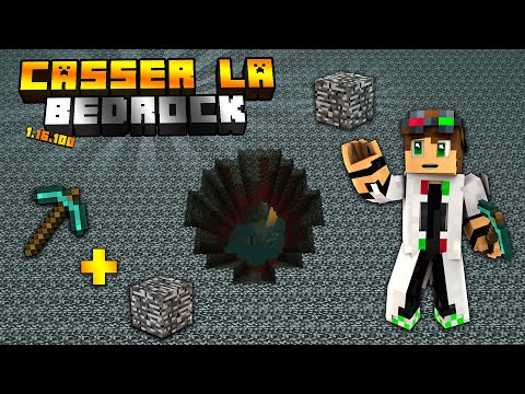 ⛏️ Casser de la Bedrock sur Minecraft Bedrock en 1.16.100 ❗❗ (PS4/PS5/XBOX ONE/X/WIN 10/PE/SWITCH)