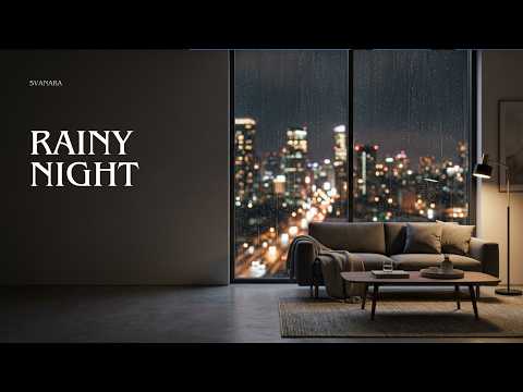 Rainy Night — Deep Focus Lo-fi 🌧️ Cozy Ambience for Study & Coding