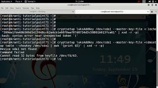 Reset forgotten luks partition passphrase key ( Recovery) - cryptsetup