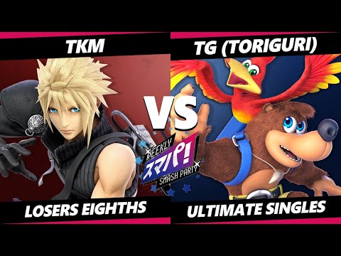 Sumapa 89 Top 8 - TKM (Cloud) Vs. TG (TORIGURI) (Banjo Kazooie) Smash Ultimate - SSBU