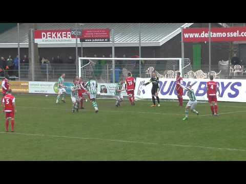 Daan Esser zet Kloetinge op 2-1 tegen Quick Boys