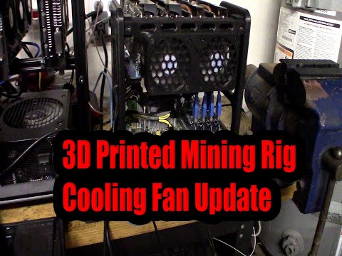 3D Printed Crypto Mining Rig Modular Compact GPU Mining Frame by ...
