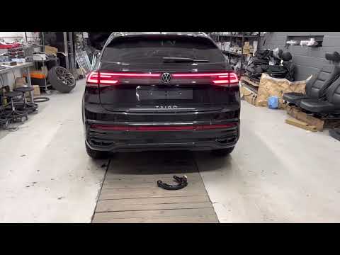 2022 Volkswagen Taigo R-Line retrofitted with original removeable tow hitch