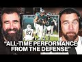 The Kelce Brothers Discuss The Eagles Beatdown Of The Raiders