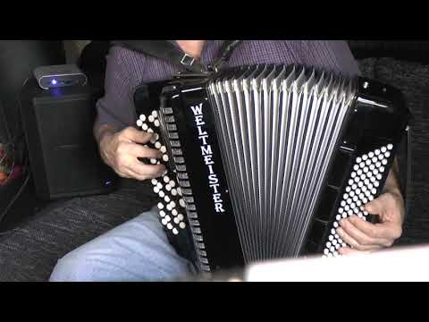 Knpfakkordeon "Weltmeister Romanse", B-Griff,  midi system "Littau"
