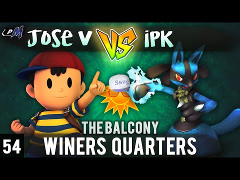 PM @ the Balcony 54 - Winners Quarters ft. R3 |iPunchKidsz (Lucario) VS Jose V (Ness)