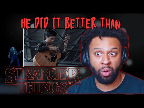EPIC! | FIRST TIME Master Of Puppets on One Guitar - Marcin Patrzalek (Metallica) REACTION