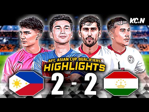 PENALTY or NOT? Philippines vs Tajikistan Highlights | AFC Asian Cup Qualifiers