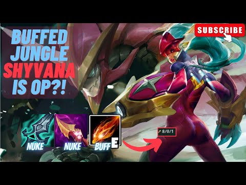 RIOT JUST BROKE SHYVANA WITH THESE BUFFS S+ JUNGLER - League of Legends Season 13 Buffed Shyvana OP