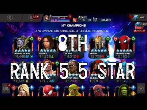 My 8th Rank 5 5 Star and New Havok Boss Counter - Act 6.1.6 gameplay