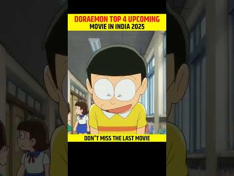 Doraemon Top 4 Upcoming Movies In Hindi 😍 | #doraemon #shorts#doraemoninhindi