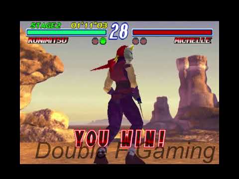 Kunimitsu with Anna Best Moves Gameplay - Tekken 2 (Arcade Version) (Requested)