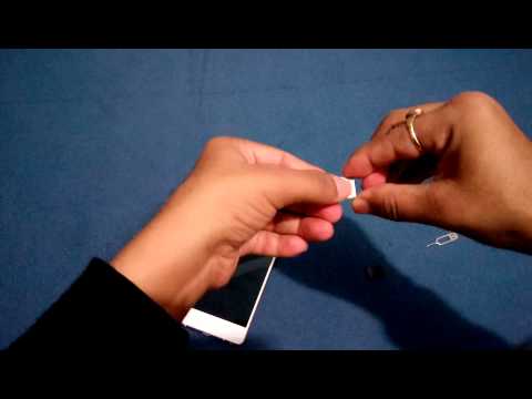 How to Insert SIM in Gionee Elife S5.1 in English