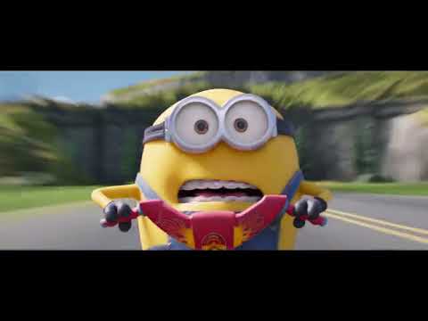 Key music moment frame from Minions: The Rise of Gru trailer