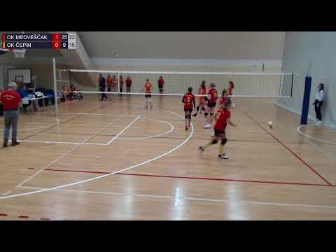 29.10.2021., PH MALA ODBOJKA, GRUPA D, OK MEDVEŠČAK - OK ČEPIN