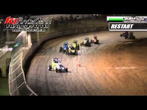 Speedcars - A-Main - Charlton Raceway - 01.12.12