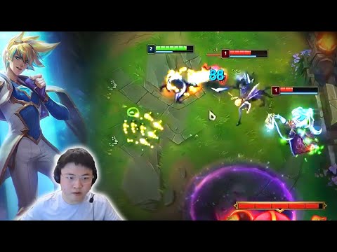 Uzi Ezreal : Amazing CLEAN DIVE at Lv.2 - Engsub