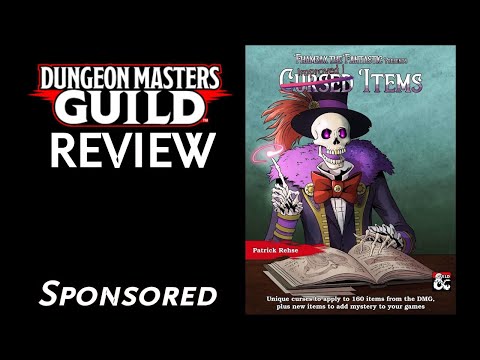 DMs Guild Review - Fhamzax Presents: Cursed Items [Sponsored]