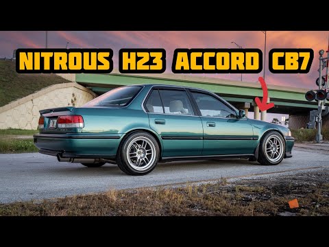 MIKA'S NITROUS H23A HONDA ACCORD CB7 | C.F.RACING | 4K