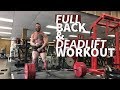 BACK & DEADLIFT TRAINING