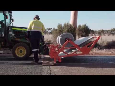 Sealmac Green paving by Colas, WA