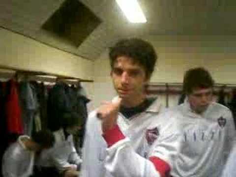 Pro Fagagna - San Daniele: negli spogliatoi prima del derby