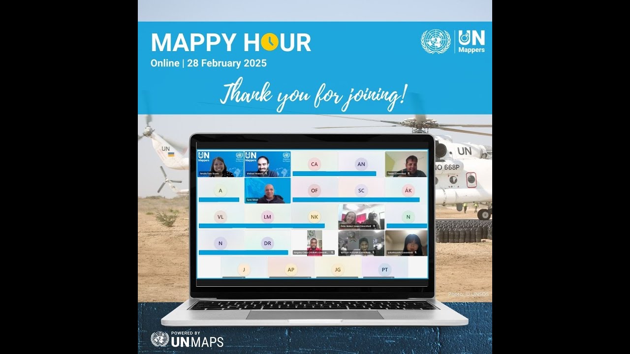 UN Mappers Mappy Hour (February 2025)