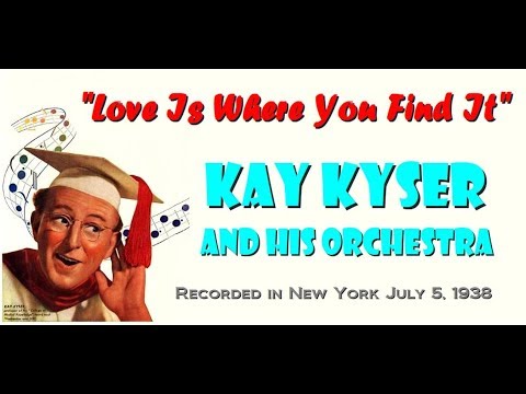 "Love Is Where You Find It" Kay Kyser and His Orchestra 1938