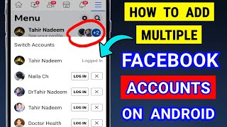How To Add Multiple Facebook Accounts on Android |How To Add Another Account on Facebook |2 fb