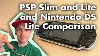 PSP Slim and Lite and Nintendo DS Lite Comparison