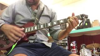 Video thumbnail for Eg-1 Traveler Guitar demonstration by Certain Sparks Music