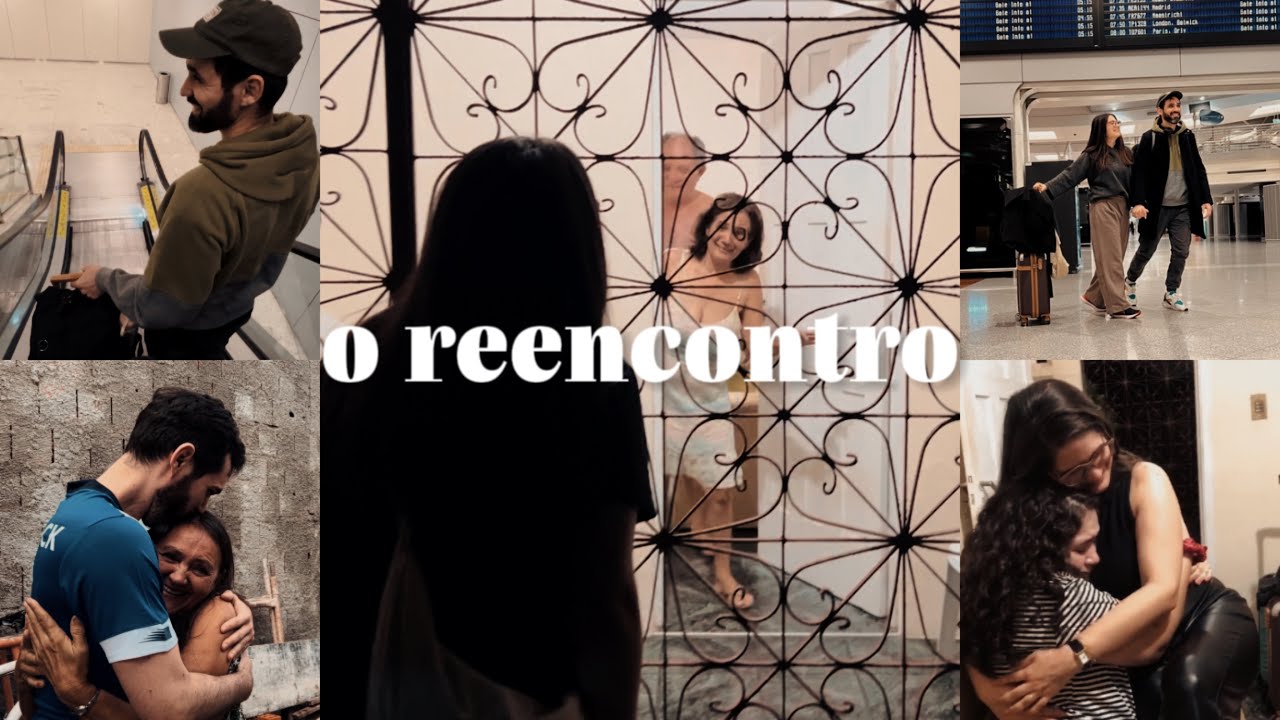 reação da família após 2 anos morando fora | chegamos de surpresa!