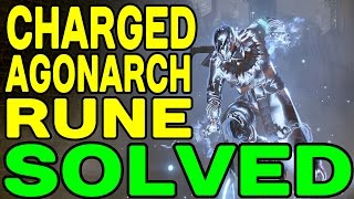 DESTINY: Charged Agonarch Rune SOLVED (Location and How to Use) !!