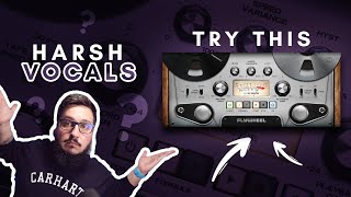 Video thumbnail for The Cure For Harsh / Bright Vocals : Use Tape For Smooth Top End ( Fuse Audio Labs FLYWHEEL ) by 2probeats
