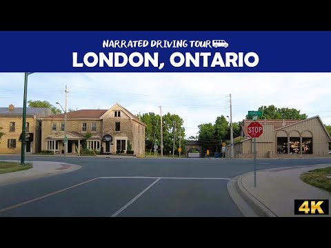🌳 London Ontario 🍁4K Drive