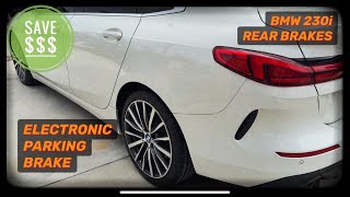 BMW 230i How To Replace Rear Brake Pads 2017 - 2021