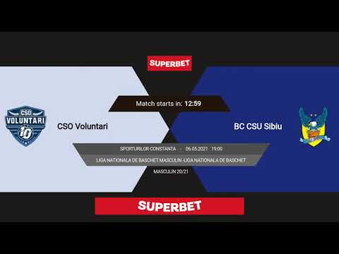 LNBM 2020-2021: CSO Voluntari - BC CSU Sibiu