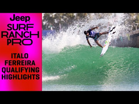 Italo Ferreira Qualifying Round Highlights from the Jeep Surf Ranch Pro presented by Adobe
