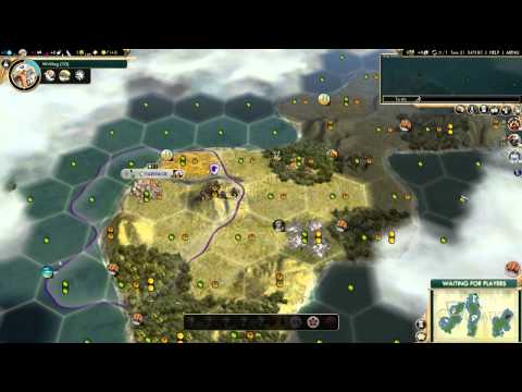 Civilization V BNW Deity Multiplayer Ft. AkiraKojima and Pie Hunter - Part 1