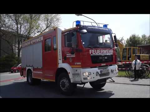 [Anfahrt zur Schauübung] LF 30/30 Feuerwehr Heppenheim