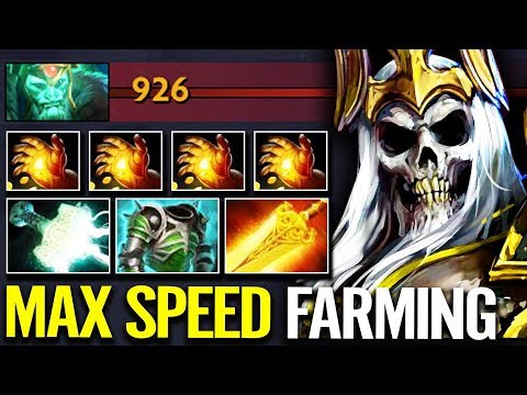 MIRACLE Wraith King 1st Item Hand of Midas 900+ GPM Max Farming Dota 2