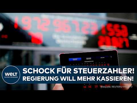 DEUTSCHLAND: Steuerzahlergedenktag! Abgaben-Hammer droht! Regierung will mehr kassieren!