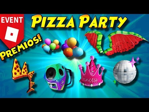 Premios Evento Pizza Party Posibles Objetos Y Recompensas - new pizza party event roblox