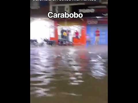 lluvia en San Diego Carabobo 30/08