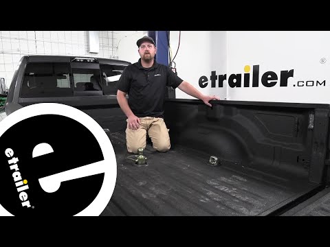 B and W Underbed Gooseneck Trailer Hitch Ball and Safety Chain Kit Install - 2021 Ram 3500