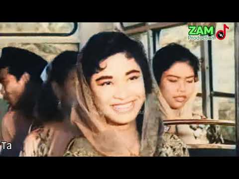 PULANG MERANTAU - Nyanyian Ramai-Ramai | Ciptaan : ZUBIR SAID | OST Filem "TUNANG PAK DUKUN" (Warna)