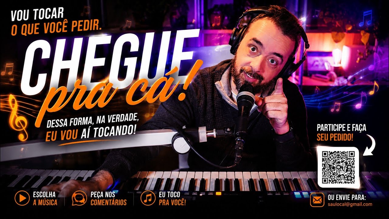 VOU TOCAR O QUE VOCÊ PEDIR! CHEGUE PRA CÁ