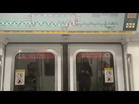 (SMRT) East West Line - Set 091/092 from EW12 Bugis to EW13 City Hall