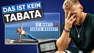 Warum du kein TABATA machen solltest