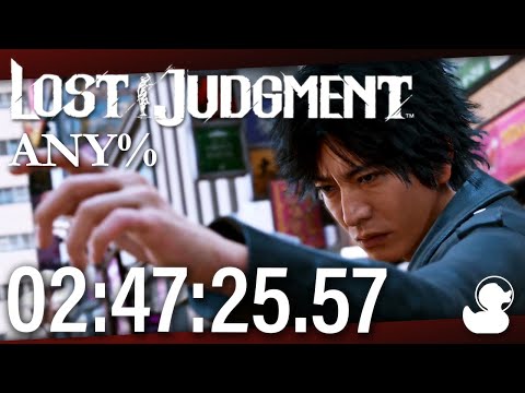 Any% Lost Judgment PB - 02:47:25.57